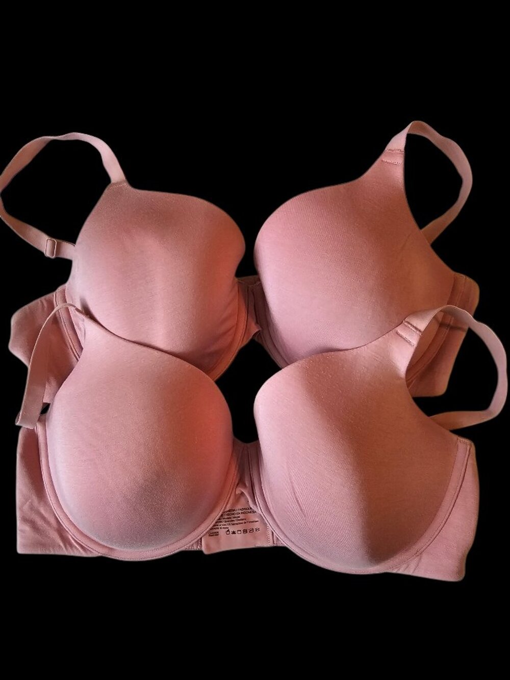 40DD 2 set of pink Jockey push-up bras
